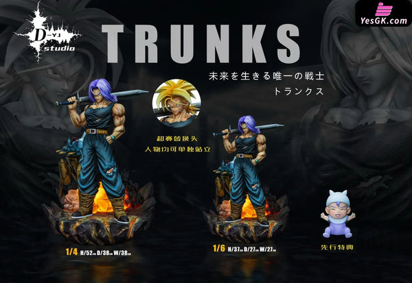 Dragon Ball Sword Carrying Trunks GK Statue - D-YJ Studio [Pre-Order] Dragon Ball