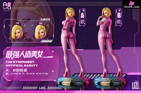 Dragon Ball The The most powerful artificial beauty Android 18 LIZI GK Statue - AURA Studio [Pre-Order] - Deposit / A