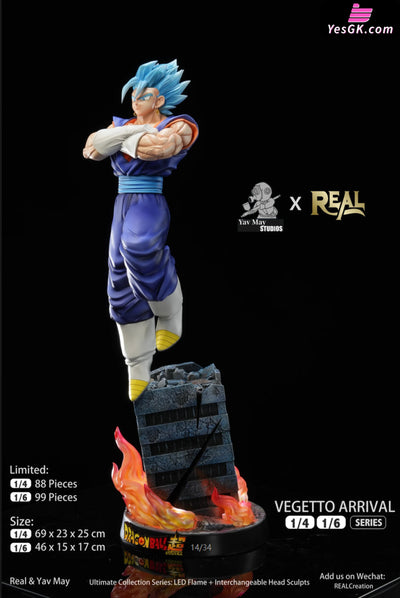 Dragon Ball The Strongest Super Warrior! Vegetto Statue - Real Creation Studio & Yav May [Pre-Order
