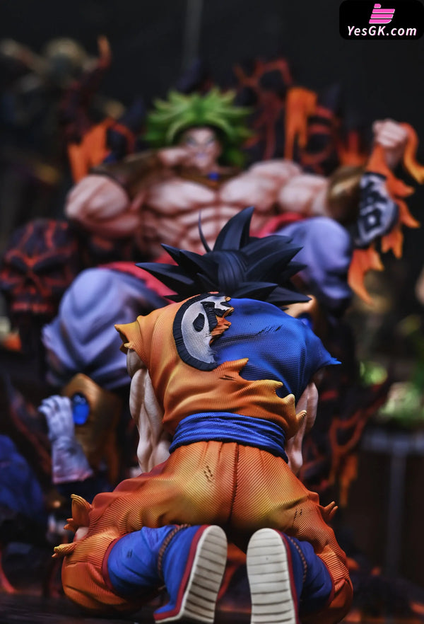 Dragon Ball Throne Broly GK Statue - YISHOU Studio [In-Stock] - DragonBall