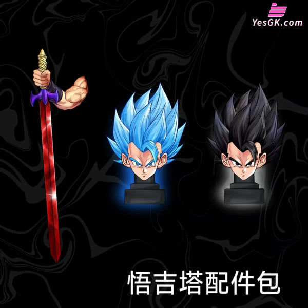 Dragon Ball Throne Gogeta & Throne Vegito 1/6 GK Statue - JW Studio [In-Stock] - Full Payment / Vegito + Vegito DLC