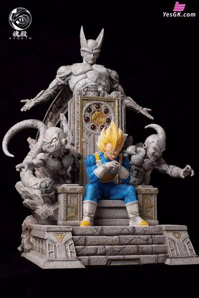 Dragon Ball Throne Series Throne Vegeta 2.0 Statue - HunDian Studio [In-Stock] Full Payment Dragon Ball