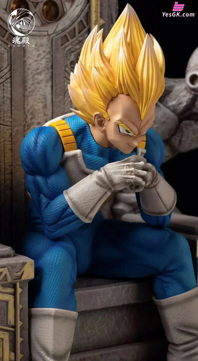 Dragon Ball Throne Series Throne Vegeta 2.0 Statue - HunDian Studio [In-Stock] Full Payment Dragon Ball