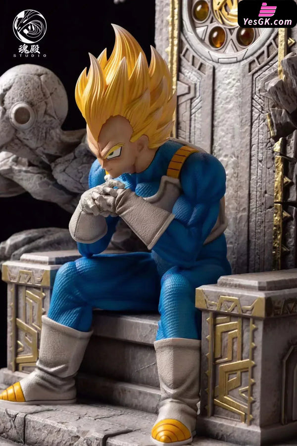 Dragon Ball Throne Series Throne Vegeta 2.0 Statue - HunDian Studio [In-Stock] Full Payment Dragon Ball