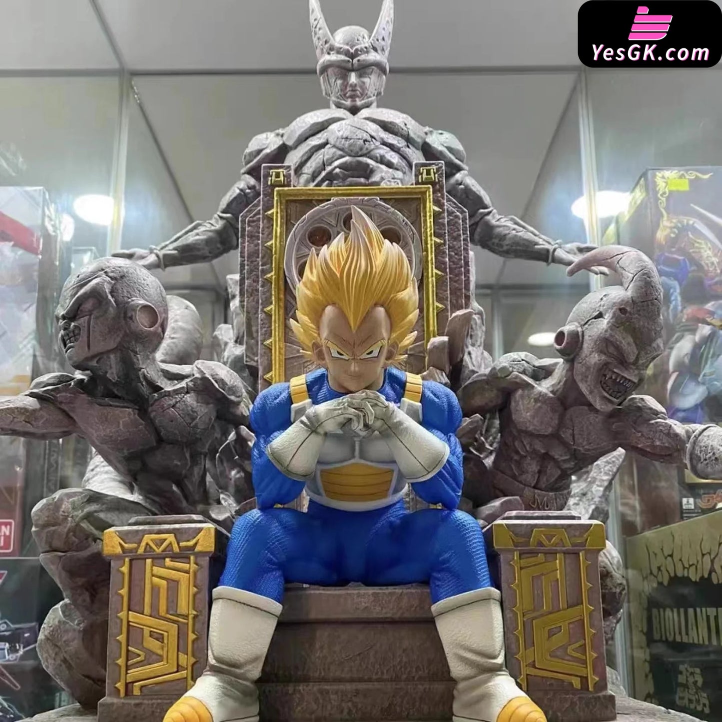 Dragon Ball Throne Series Vegeta 2.0 Statue - Hundian Studio [Pre-Order]