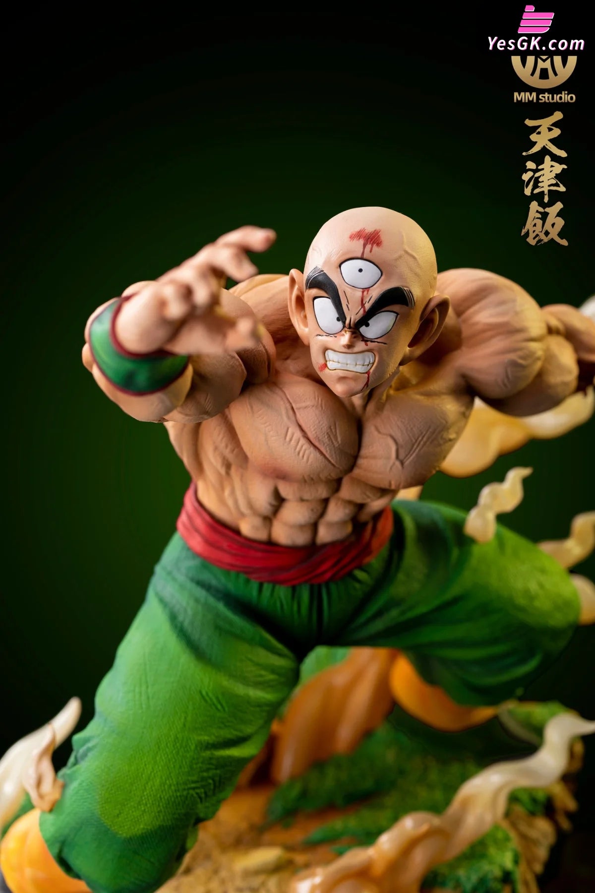 Dragon Ball Tien Shinhans Last Qigong Cannon Statue - Mm Studio [Pre-Order]