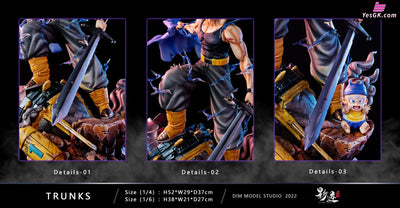Dragon Ball Time Machine Future Torankusu Statue - Dim Model Studio [In Stock]