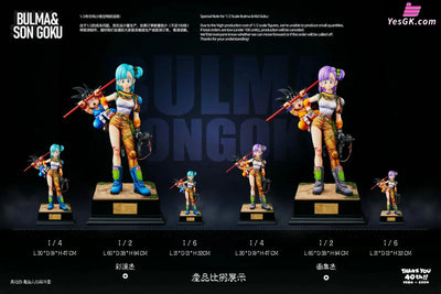 Dragon Ball Title Page 40th Anniversary Series #2 Bulma & Goku GK Statue - Infinite Studio [Pre-Order] Dragon Ball