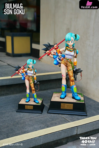 Dragon Ball Title Page 40th Anniversary Series #2 Bulma & Goku GK Statue - Infinite Studio [Pre-Order] Dragon Ball