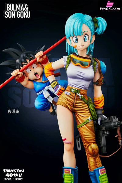 Dragon Ball Title Page 40th Anniversary Series #2 Bulma & Goku GK Statue - Infinite Studio [Pre-Order] Dragon Ball