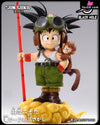 Dragon Ball Title Page Series #1 Monkey Goku Resin Statue - Black Hole Studio [Pre-Order]