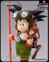 Dragon Ball Title Page Series #1 Monkey Goku Resin Statue - Black Hole Studio [Pre-Order]