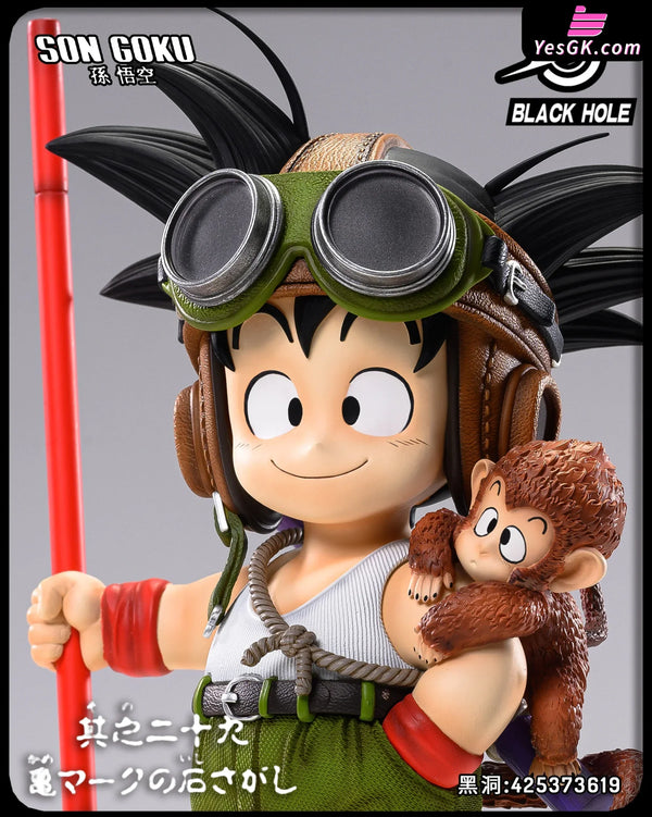 Dragon Ball Title Page Series #1 Monkey Goku Resin Statue - Black Hole Studio [Pre-Order]