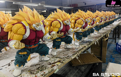 Dragon Ball Transformed Great Ape Collector’s Edition Evil Saiyan Cumber Golden Great Ape Statue - SA Studio [In-Stock]