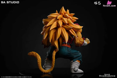 Dragon Ball Transformed Great Ape Collector’s Edition Evil Saiyan Cumber Golden Great Ape Statue - SA Studio