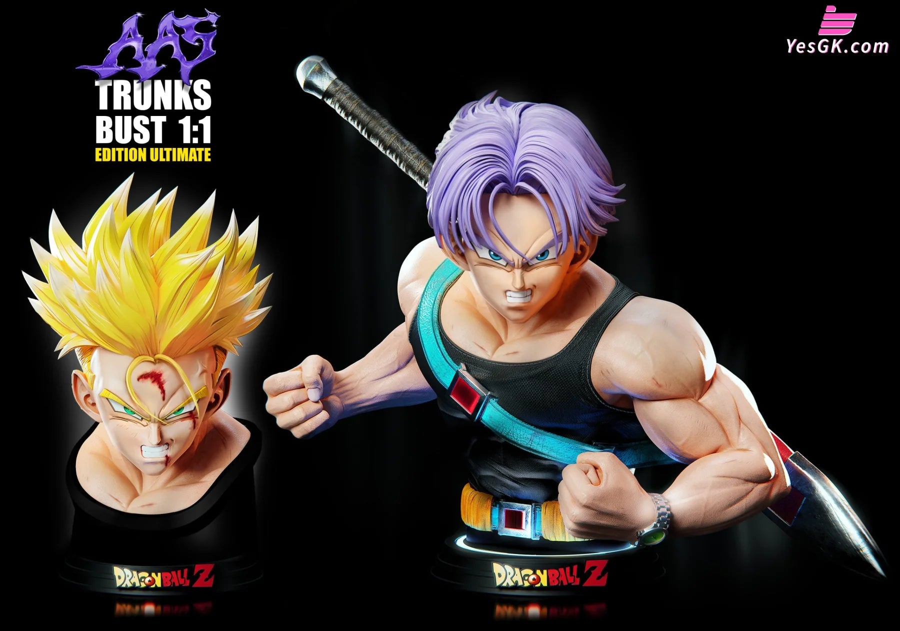 Dragon Ball Trunks 1/1 Bust Statue - Armyant Studio [Pre-Order]