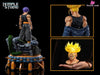 Dragon Ball Trunks And Cell Resin Statue - Temple Studio [In Stock] Dragonball