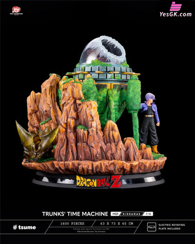 Dragon Ball TRUNKS’ TIME MACHINE HQS Dioramax 1/6 Scale Statue - Tsume Studio [In-Stock] Full Payment Dragon Ball