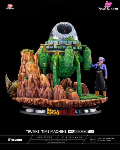Dragon Ball TRUNKS’ TIME MACHINE HQS Dioramax 1/6 Scale Statue - Tsume Studio [In-Stock] Full Payment Dragon Ball