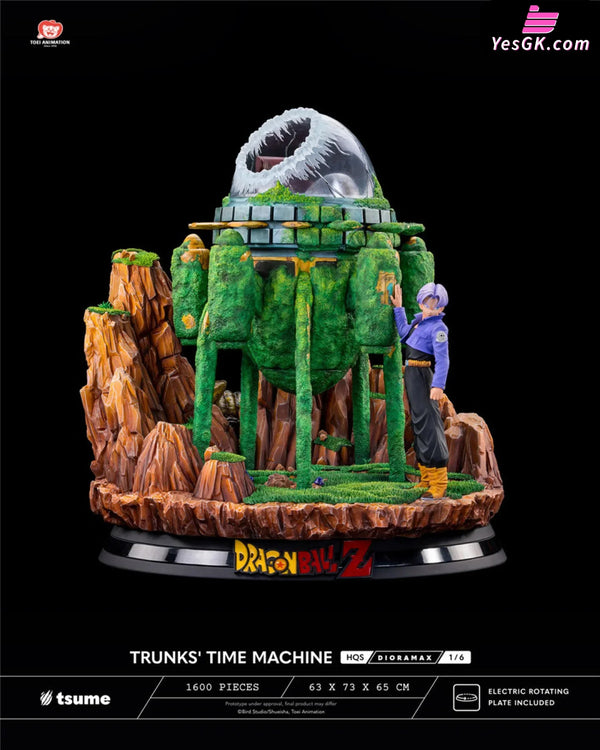 Dragon Ball TRUNKS’ TIME MACHINE HQS Dioramax 1/6 Scale Statue - Tsume Studio [In-Stock] Full Payment Dragon Ball