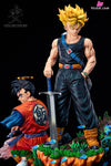 Dragon Ball Two-person Standing Posture Series Trunks & Gohan GK Statue - KD Collectibles Studio [Pre-Order] - Deposit