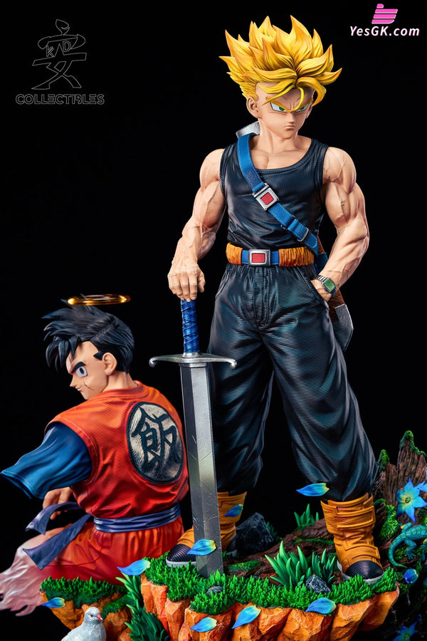 Dragon Ball Two-person Standing Posture Series Trunks & Gohan GK Statue - KD Collectibles Studio [Pre-Order] - Deposit