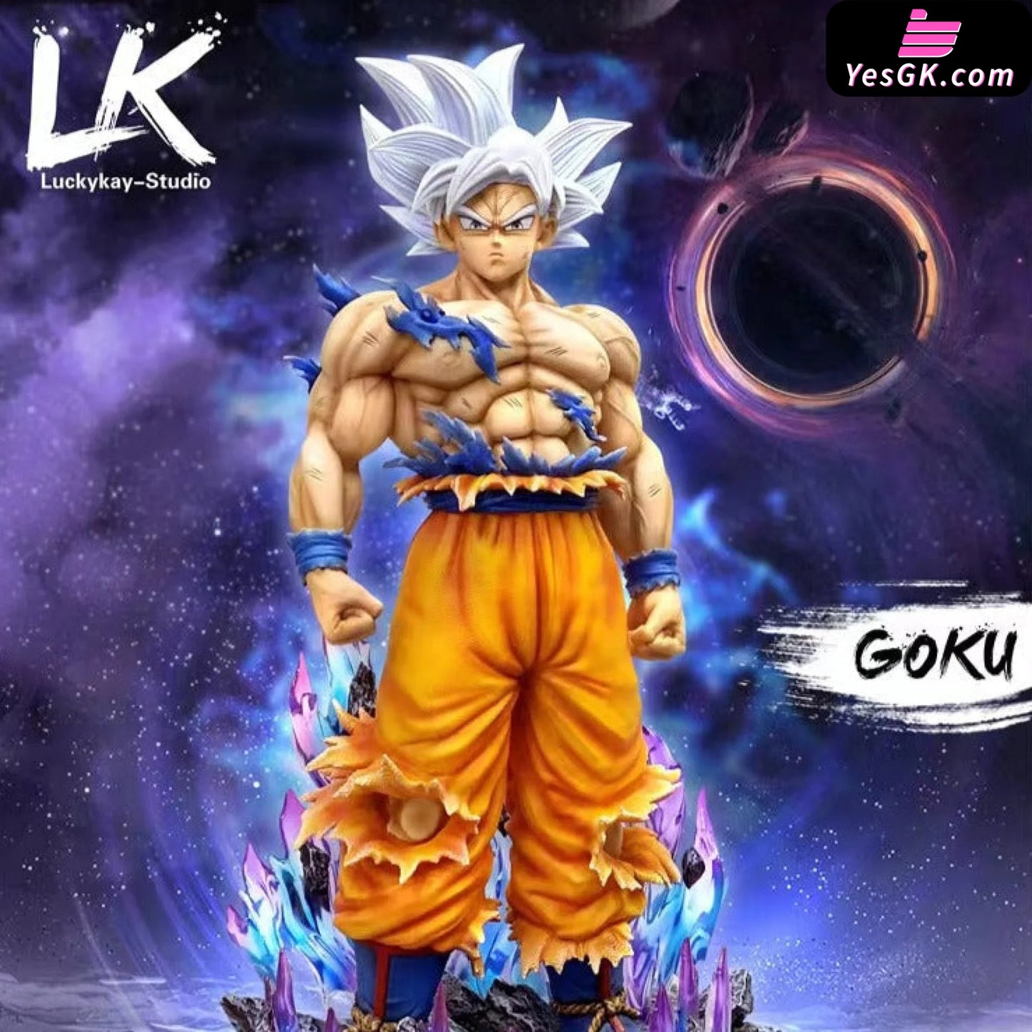 Dragon Ball Ultra Instinct Goku Resin Statue - Lk Studio [Pre-Order]