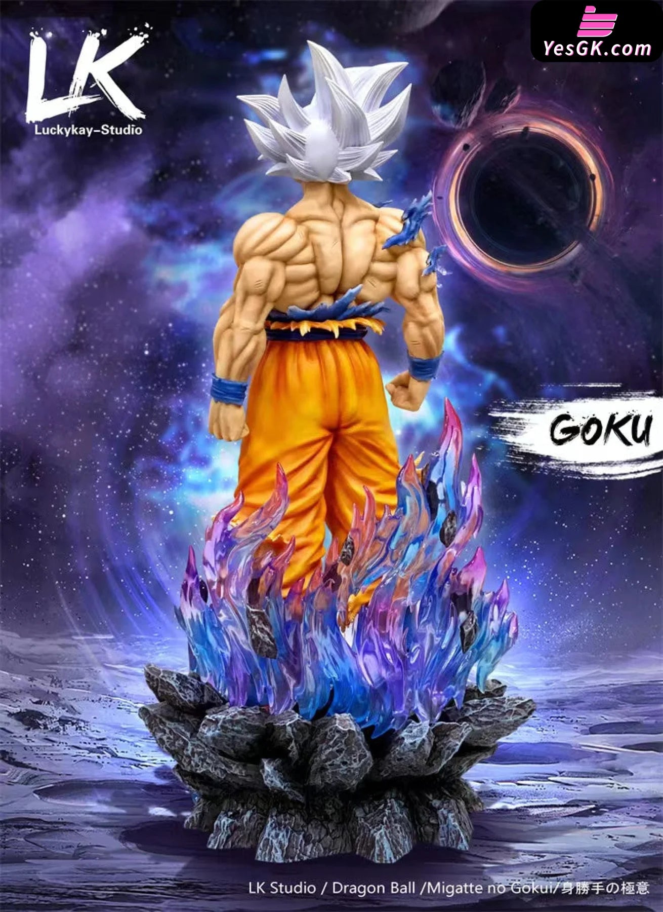 Dragon Ball Ultra Instinct Goku Resin Statue - Lk Studio [Pre-Order]