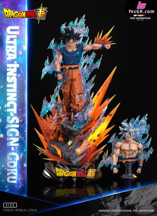 Dragon Ball Ultra Instinct Son Goku 1/6 Statue (Licensed) - Light Year Studio [In-Stock] - Full Payment - Dragon Ball