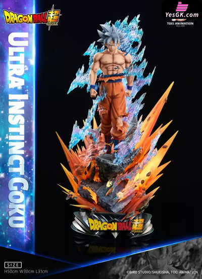 Dragon Ball Ultra Instinct Son Goku 1/6 Statue (Licensed) - Light Year Studio [In-Stock] - Full Payment - Dragon Ball