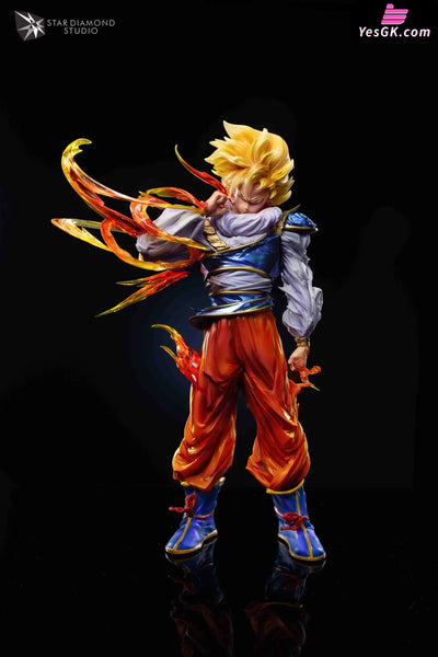 Dragon Ball Universe Costume Super Saiyan Goku Resin Statue - Star Diamond Studio [Pre - Order]
