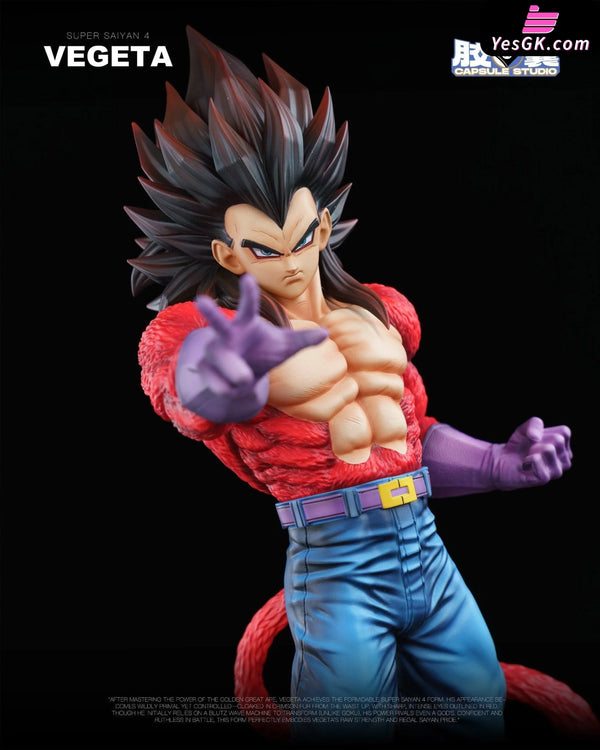 Dragon Ball Uper Saiyan 4 Vegeta GK Statue - Capsule Studio [In-Stock] - Full Payment / 1/6 Double-headed Sculpted Face