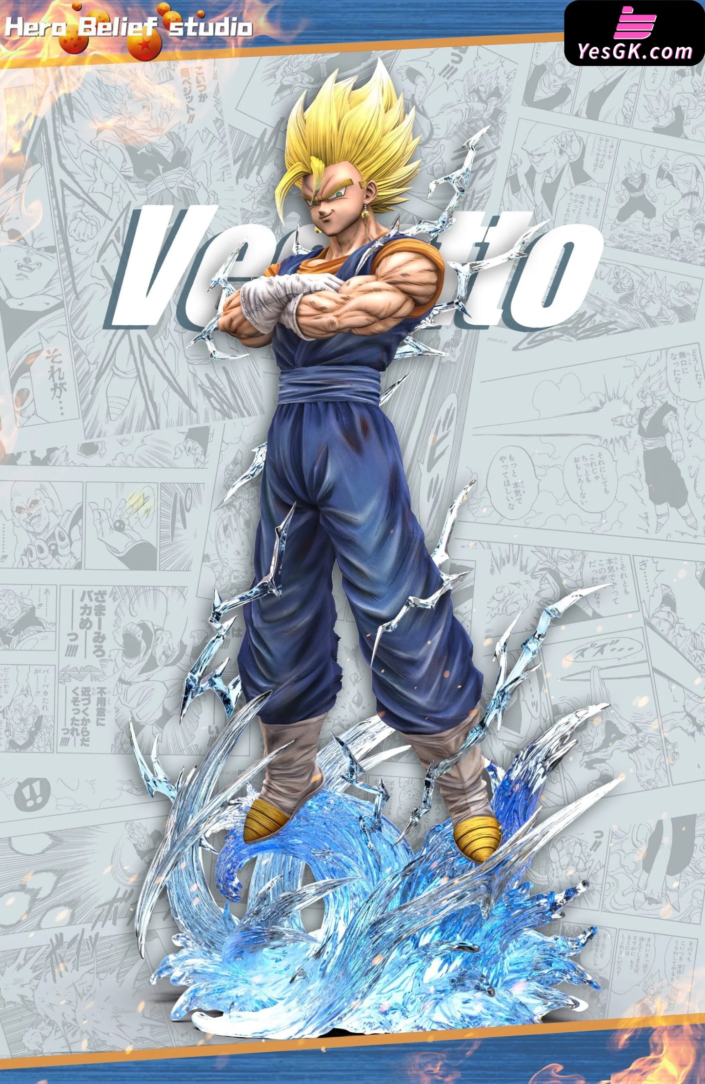 Dragon Ball Vegeta B King Statue - Hero Belief Studio [Pre-Order]