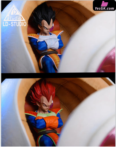 Dragon Ball Vegeta Flyer Resin Statue - Ld Studio [Pre-Order]