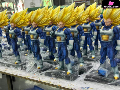 Dragon Ball Vegeta Series Super Saiyan Vegeta & Super Saiyan 3 Vegeta 1/6 GK Statue - WJT Studio [In-Stock] Dragon Ball