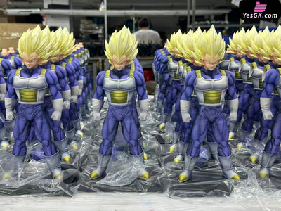 Dragon Ball Vegeta Series Super Saiyan Vegeta & Super Saiyan 3 Vegeta 1/6 GK Statue - WJT Studio [In-Stock] Dragon Ball