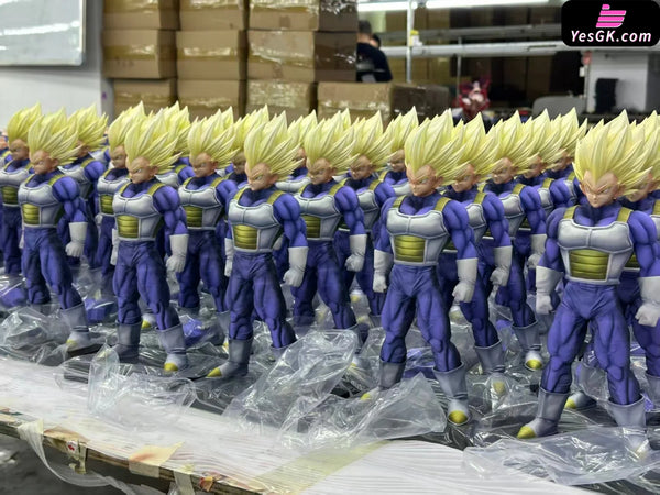 Dragon Ball Vegeta Series Super Saiyan Vegeta & Super Saiyan 3 Vegeta 1/6 GK Statue - WJT Studio [In-Stock] Dragon Ball