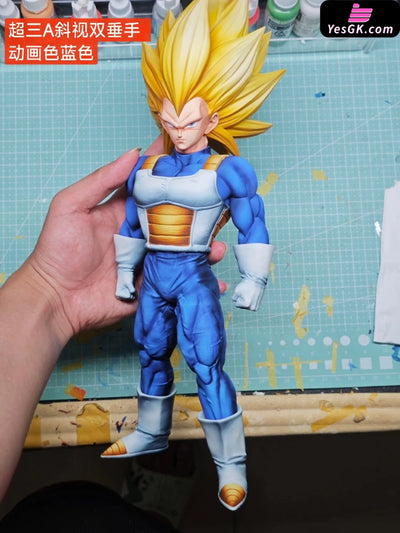 Dragon Ball Vegeta Series Super Saiyan Vegeta & Super Saiyan 3 Vegeta 1/6 GK Statue WJT Studio [Pre Order] Deposit