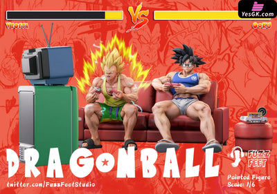 Dragon Ball Vegeta & Son Goku Resin Statue - FuzzFeet Studio [In-Stock] Full Payment / 1/6 Scale Dragon Ball
