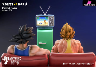 Dragon Ball Vegeta & Son Goku Resin Statue - FuzzFeet Studio [In-Stock] Full Payment / 1/6 Scale Dragon Ball