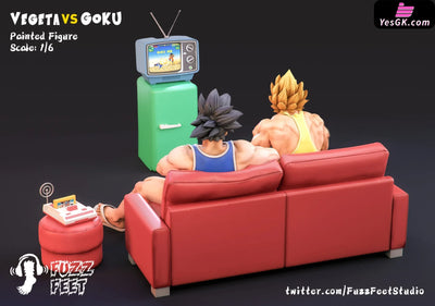 Dragon Ball Vegeta & Son Goku Resin Statue - FuzzFeet Studio [In-Stock] Full Payment / 1/6 Scale Dragon Ball