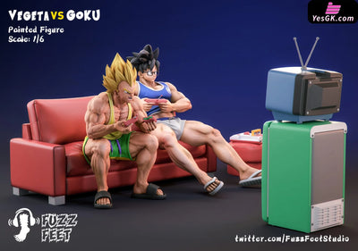 Dragon Ball Vegeta & Son Goku Resin Statue - FuzzFeet Studio [In-Stock] Full Payment / 1/6 Scale Dragon Ball