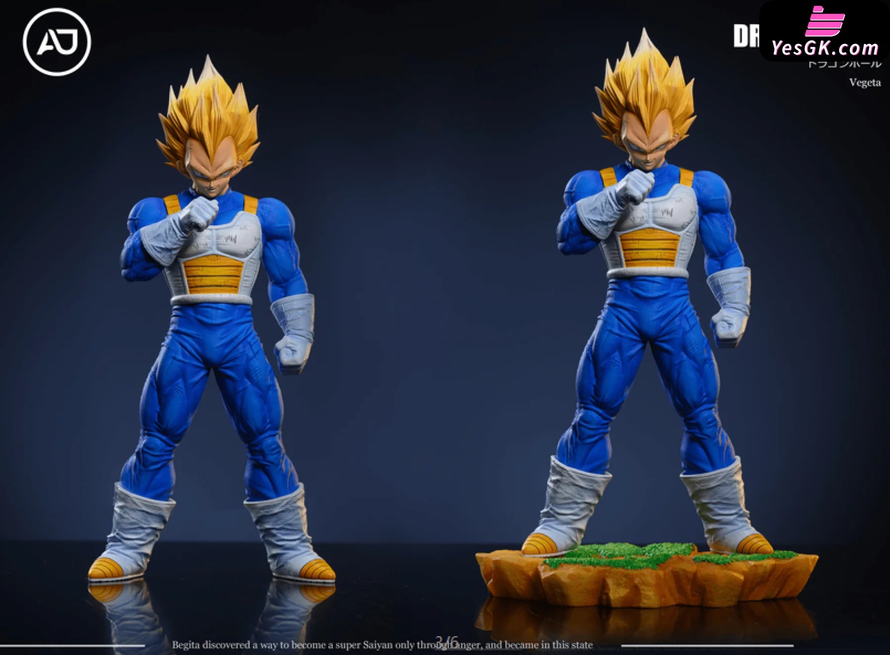 Dragon Ball # Vegeta Statue - Aj Studio [Pre-Order]