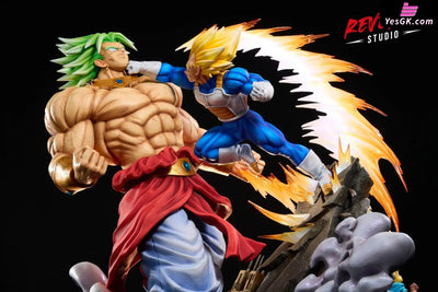 Dragon Ball Vegeta Vs Broly Statue - Revenge Studio [Pre-Order]