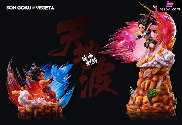 Dragon Ball Vegeta vs Son Goku Fate Showdown Tiandibo Statue - League Studio [In-Stock] Full Payment / C Dragon Ball