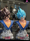 Dragon Ball Vegetto Black Hair Blue Replacement Head + Bust Resin Statue - Di Tai She Studio