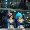 Dragon Ball Vegetto Black Hair Blue Replacement Head + Bust Resin Statue - Di Tai She Studio