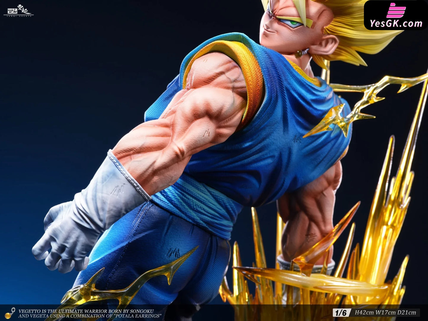 Dragon Ball Vegetto Statue - Yunqi Studio [Pre-Order]