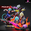 Dragon Ball Vegetto Vs Zamasu Statue - Robin Studio [Pre - Order]