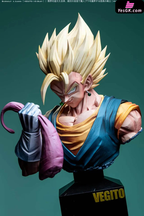 Dragon Ball Vegito Bust Statue - Burnout x Juann Studio